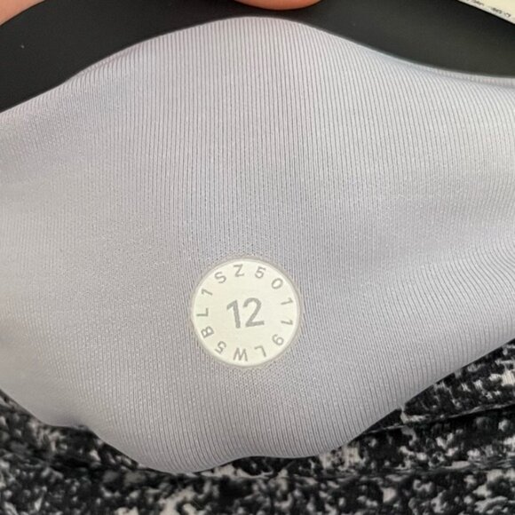 LululemonInMovementTight25BlockedLeggingsBlackDiffuseStarlightUS12 - Picture 8 of 8